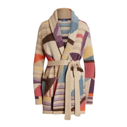Geometric Motif Cardigan - Polo Ralph Lauren - Modalova