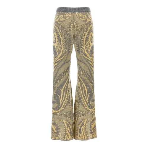 Paisley Knit Pants - Etro - Modalova