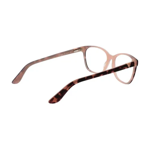 Pink Rectangle Optical Frames with Case - Guess - Modalova
