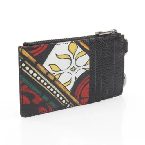Pre-owned Leather Wallet - Dolce & Gabbana Pre-owned - Modalova