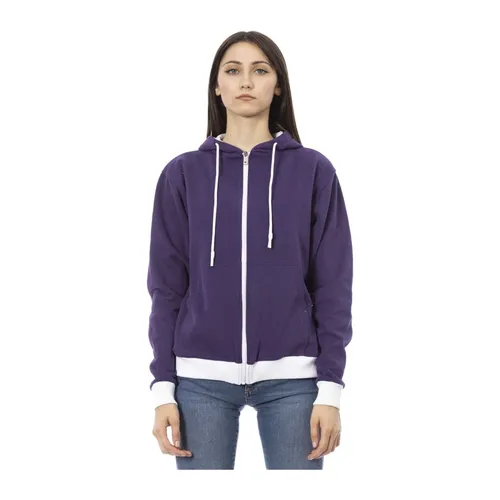 Timeless Elegance Double Color Hoodie - Baldinini - Modalova