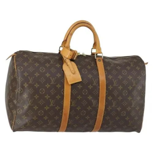 Pre-owned Canvas Weekend Bag - Louis Vuitton Vintage - Modalova