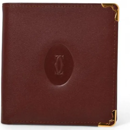 Pre-owned Vintage Must Bi-fold Wallet - Cartier Vintage - Modalova