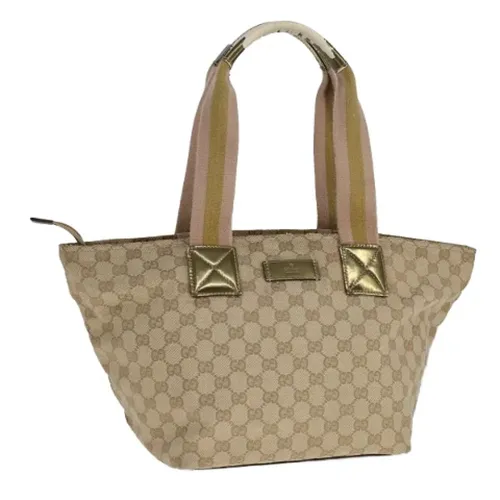 Pre-owned Canvas totes - Gucci Vintage - Modalova