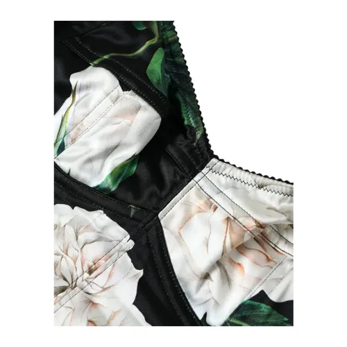 Floral Print Bustier Top - Dolce & Gabbana - Modalova