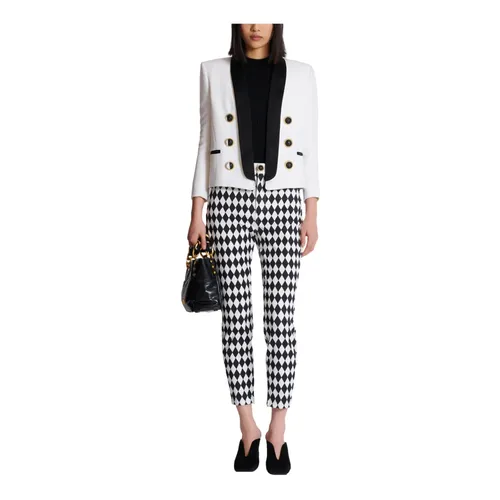 Ribbed knit top - Balmain - Modalova