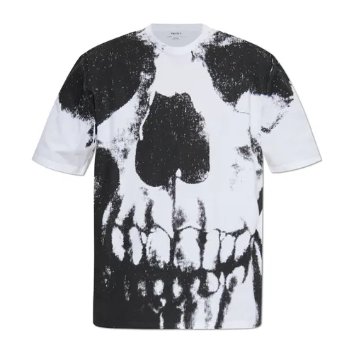 T-shirt with print - Alexander McQueen - Modalova