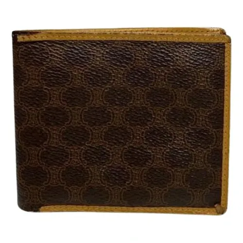 Pre-owned Leather Wallet - Celine Vintage - Modalova