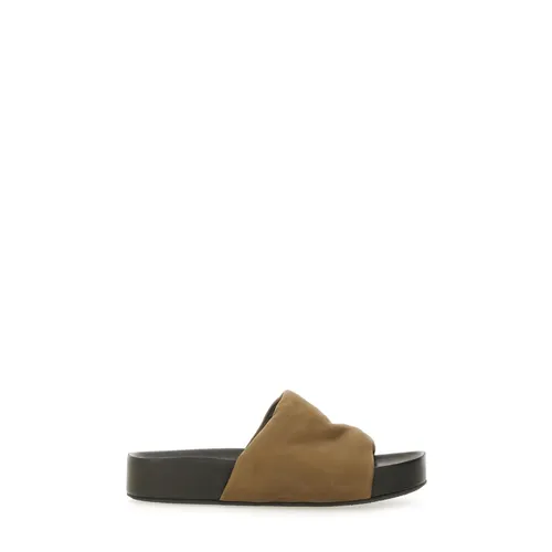Padded Strap Platform Slide Sandal - UMA Wang - Modalova