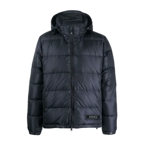 Nylon Puffer Jacket - Aspesi - Modalova