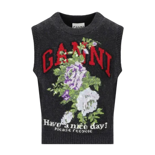Flowers Vest - Ganni - Modalova