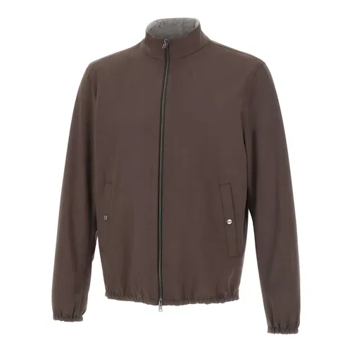 Suede-Effect Jacket - Herno - Modalova