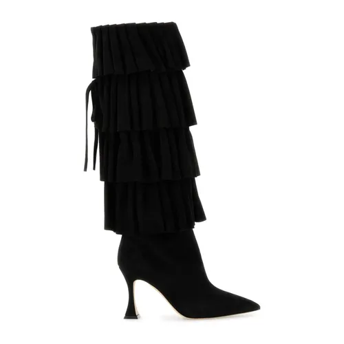 Miralone 90 Knee-High Boots - Manolo Blahnik - Modalova