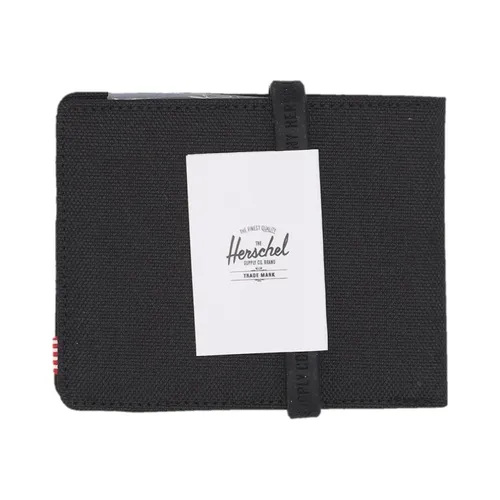 Black Tonal Fabric Book Wallet Rfid - Herschel - Modalova