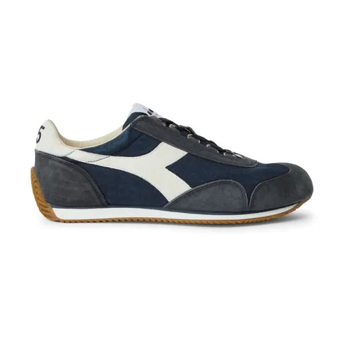 Canvas Heritage Sneakers Stone Wash Blue - Diadora - Modalova