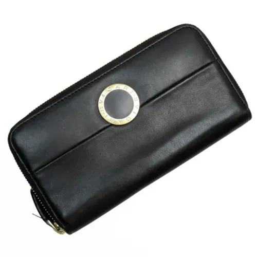 Pre-owned Leather wallets - Bvlgari Vintage - Modalova
