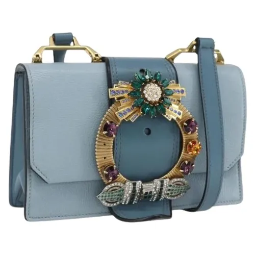 Pre-owned Leather Shoulder Bag - Miu Miu Pre-owned - Modalova