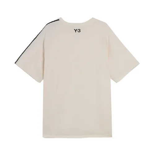 Raw Edge 3 Stripes Short Sleeve Tee - Y-3 - Modalova