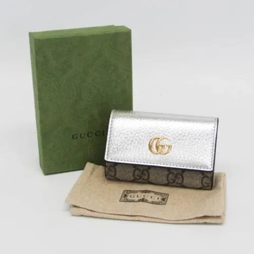 Pre-owned Leather Key-holder - Gucci Vintage - Modalova