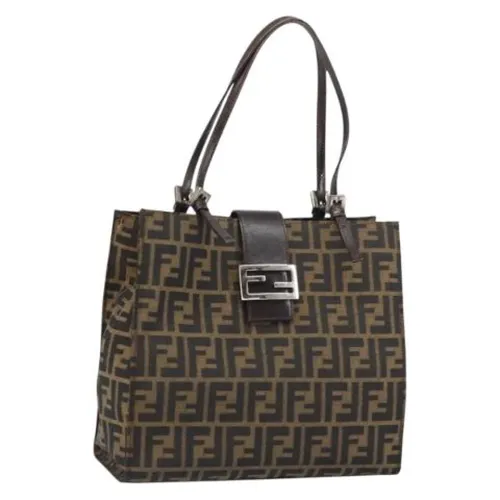 Pre-owned Canvas Tote Bag - Fendi Vintage - Modalova