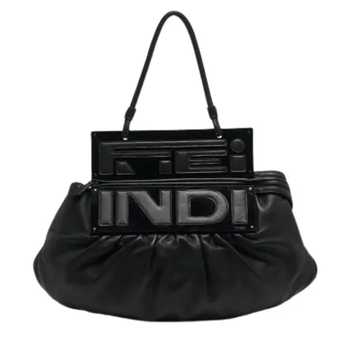 Pre-owned Leather Handbag - Fendi Vintage - Modalova