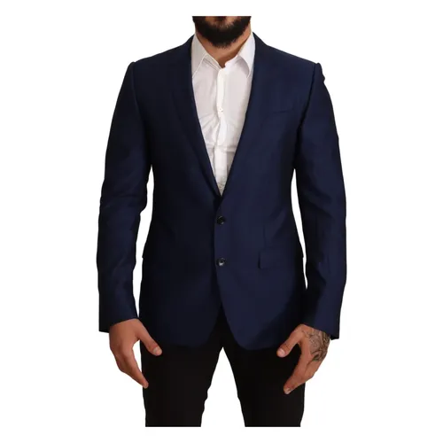 Martini Slim Fit Jacket Blazer - Dolce & Gabbana - Modalova