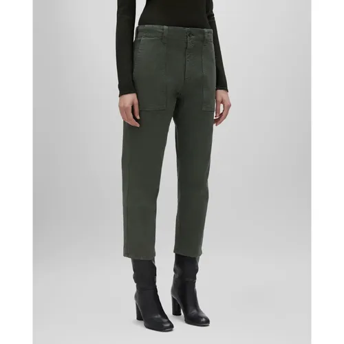 Cropped Gabardine Pants - Aspesi - Modalova