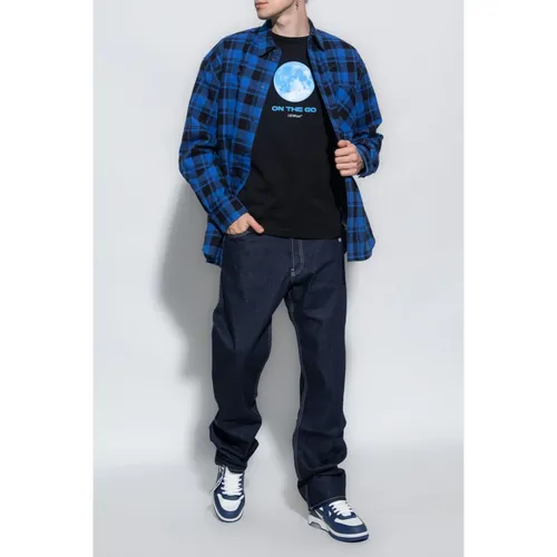 Checked Shirt - Off White - Modalova