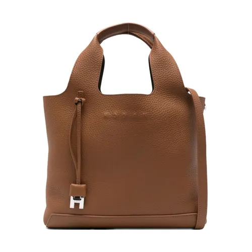 Small leather tote - Hogan - Modalova