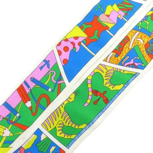 Pre-owned Silk scarves - Hermès Vintage - Modalova
