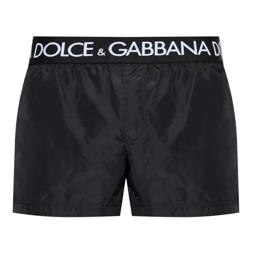 Swim Boxer Shorts - Dolce & Gabbana - Modalova