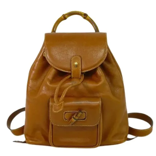 Pre-owned Vintage Backpack - Gucci Vintage - Modalova