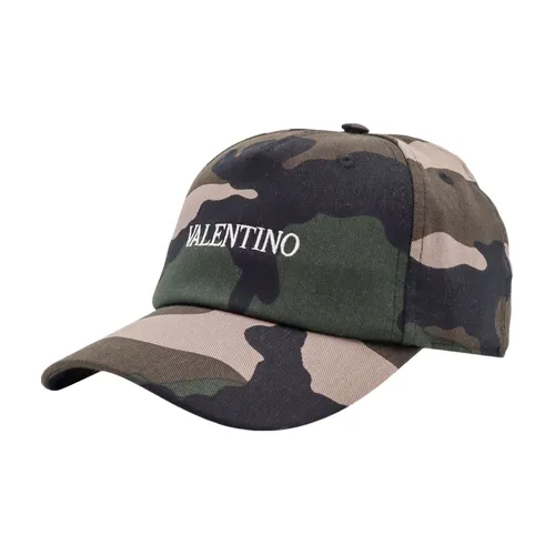Green Hat with Adjustable Strap - Valentino Garavani - Modalova
