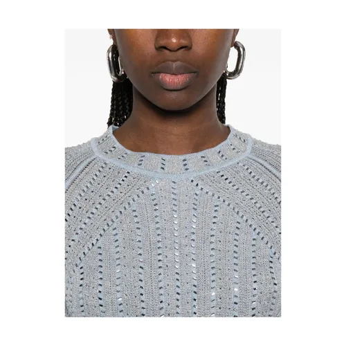 Openwork Knit Top - Ermanno Scervino - Modalova