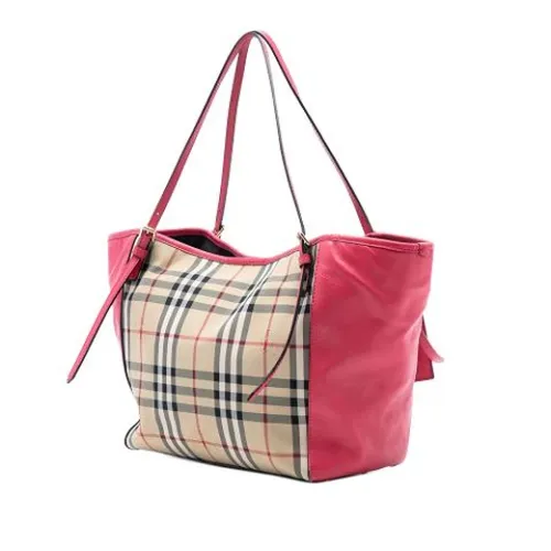 Pre-owned Canvas Tote Bag - Burberry Vintage - Modalova