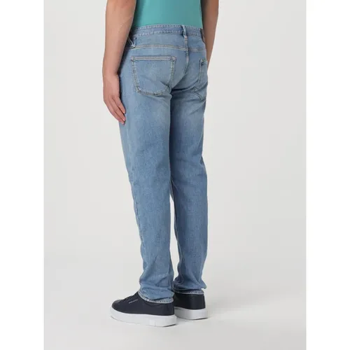 Stone-Washed Casual Jeans - Emporio Armani - Modalova