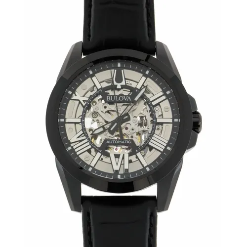 Sutton Skeleton Automatic Watch - Bulova - Modalova