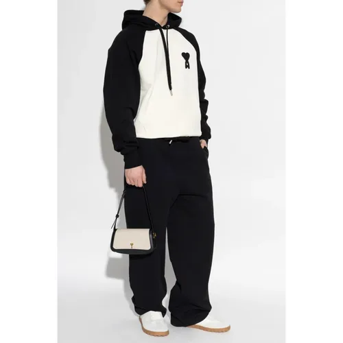 Two Tone Sweatshirt - Ami Paris - Modalova