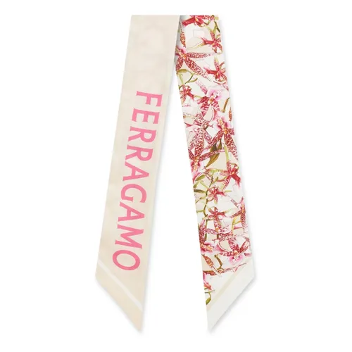 Gaia Silk Scarf - Ferragamo - Modalova