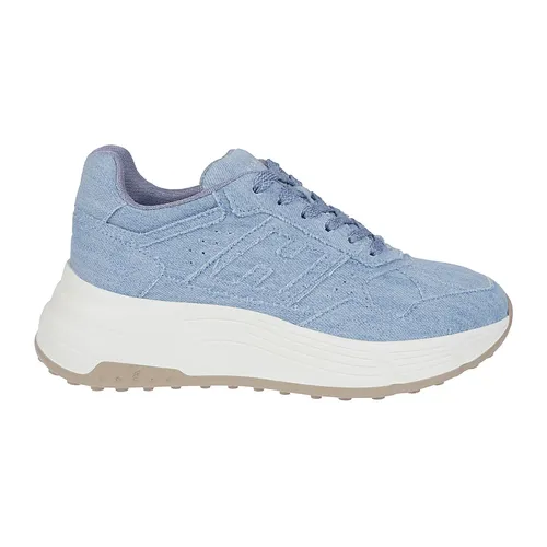 Denim Sneakers - Hogan - Modalova