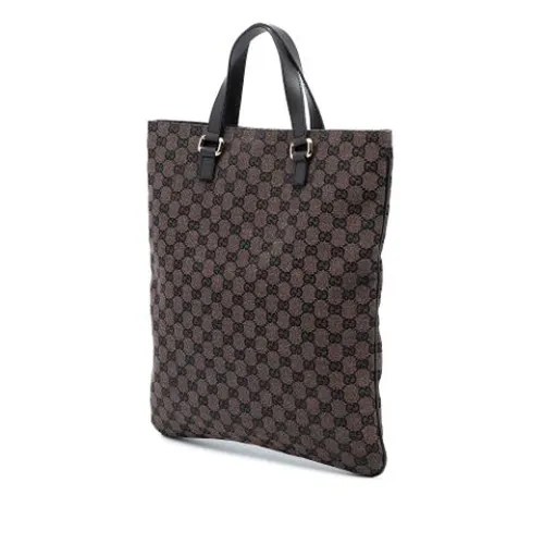Pre-owned Canvas Tote - Gucci Vintage - Modalova