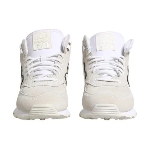 Off White Suede Low Top Sneakers - New Balance - Modalova