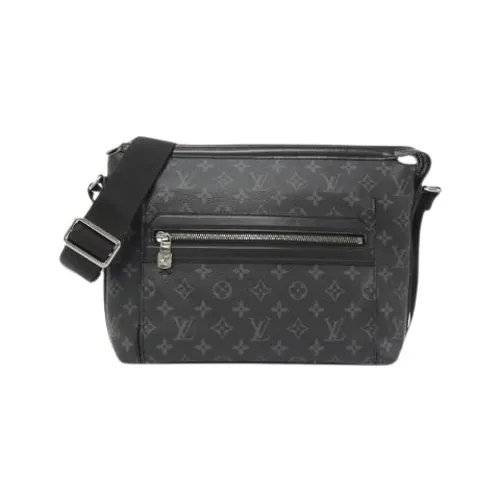 Pre-owned Monogram Eclipse Odyssee Messenger Bag - Louis Vuitton Vintage - Modalova