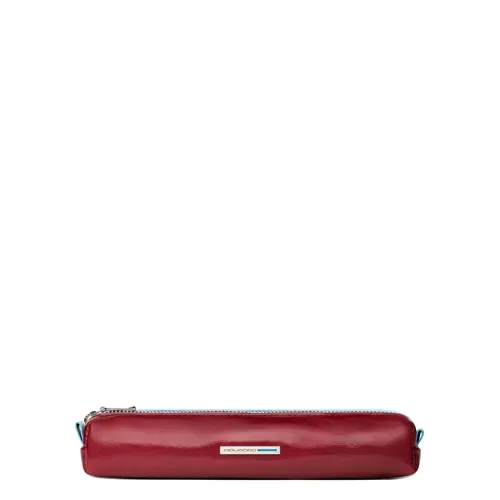Leather pencil case - Piquadro - Modalova