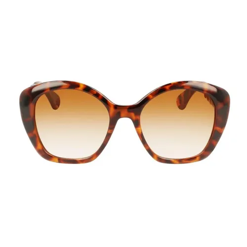 Stylish Brown Sunglasses - Lanvin - Modalova