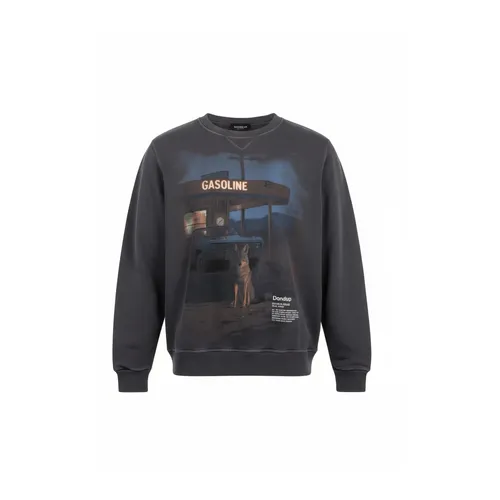 Oversized Crew-neck Sweatshirt - Dondup - Modalova