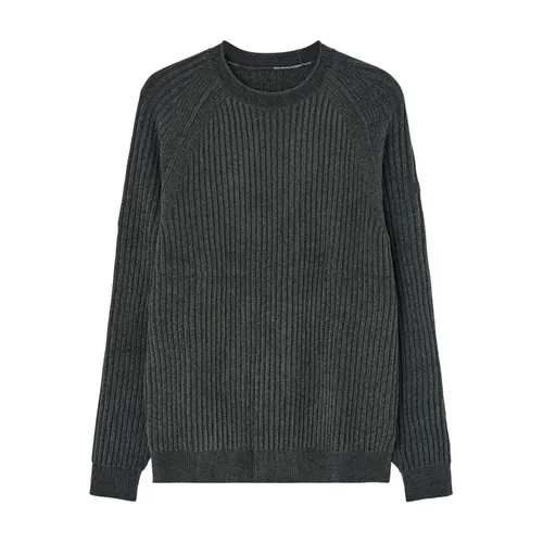 Blue Structured Jersey Sweater - RRD - Modalova