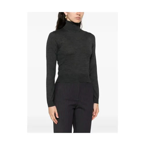 Anthracite Grey Roll Neck Sweater - Goes Botanical - Modalova