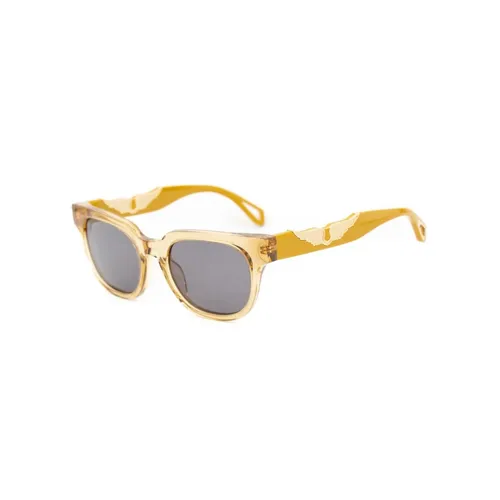 Acetate Square Frame Sunglasses - Zadig & Voltaire - Modalova