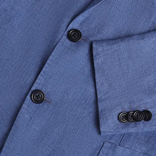 Linen Single-Breasted Blazer - Brooks Brothers - Modalova